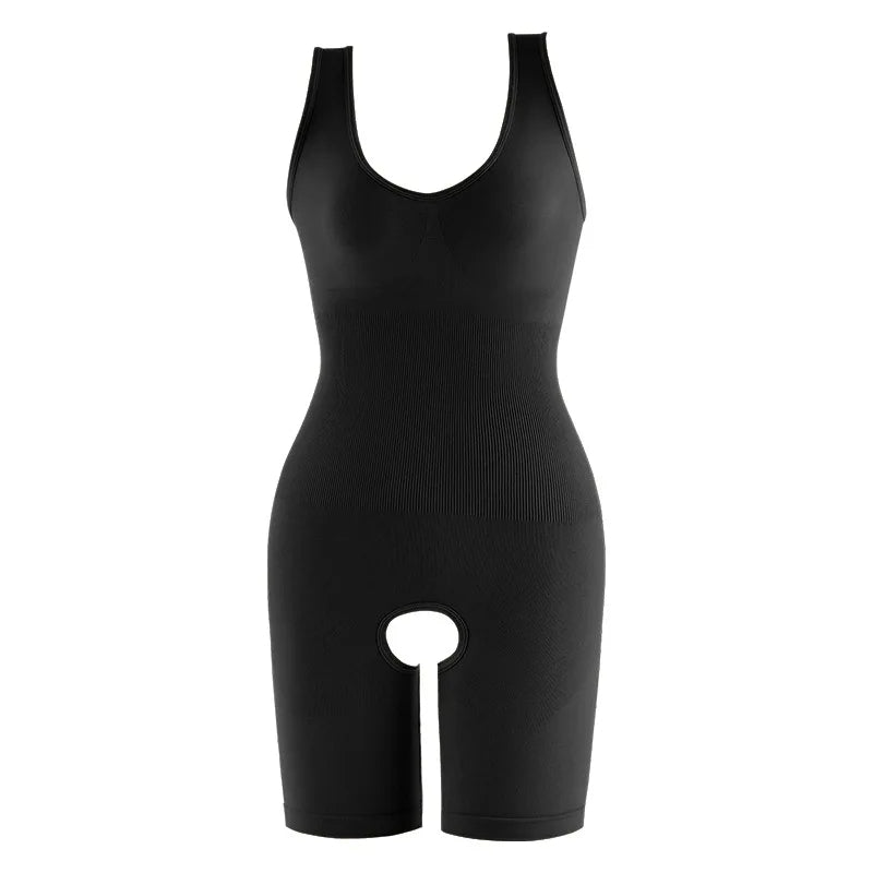 YouthBae Bodysuit Shaper Slimming Open Crotch Corset Tummy Shapewear