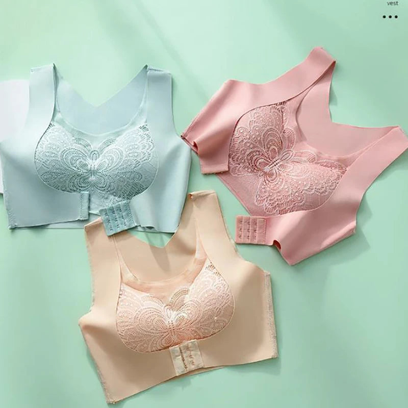 YouthBae Front Closure Posture Corrector Bras/ Hump Tops Chest Support