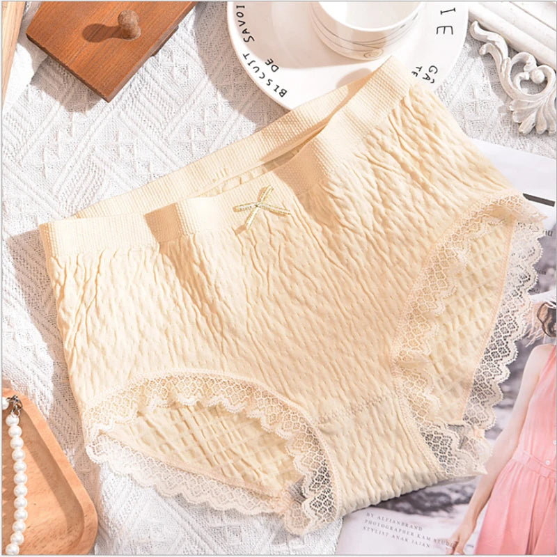 Intimate Thread Bowknot Lace Panty packs π¦