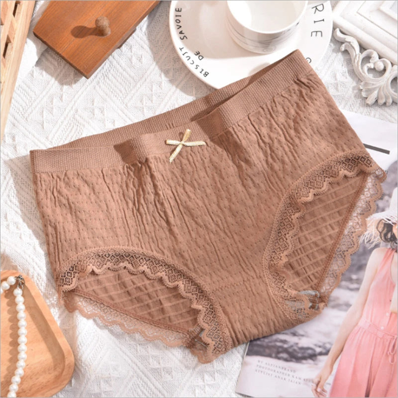 Intimate Thread Bowknot Lace Panty packs π¦