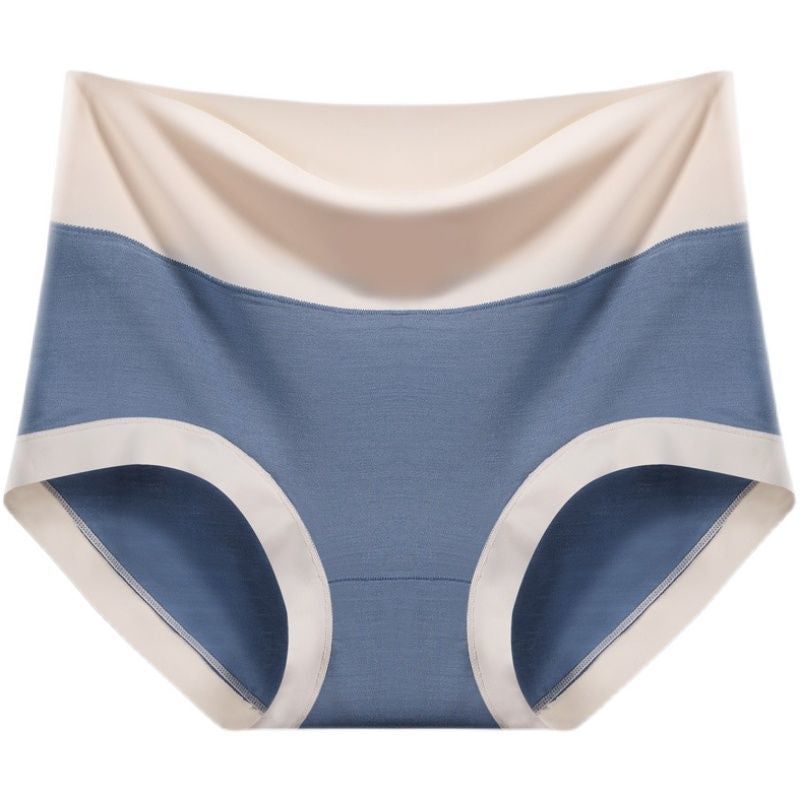 Women's high-waisted high-elastic cotton underwear anti-bacterial