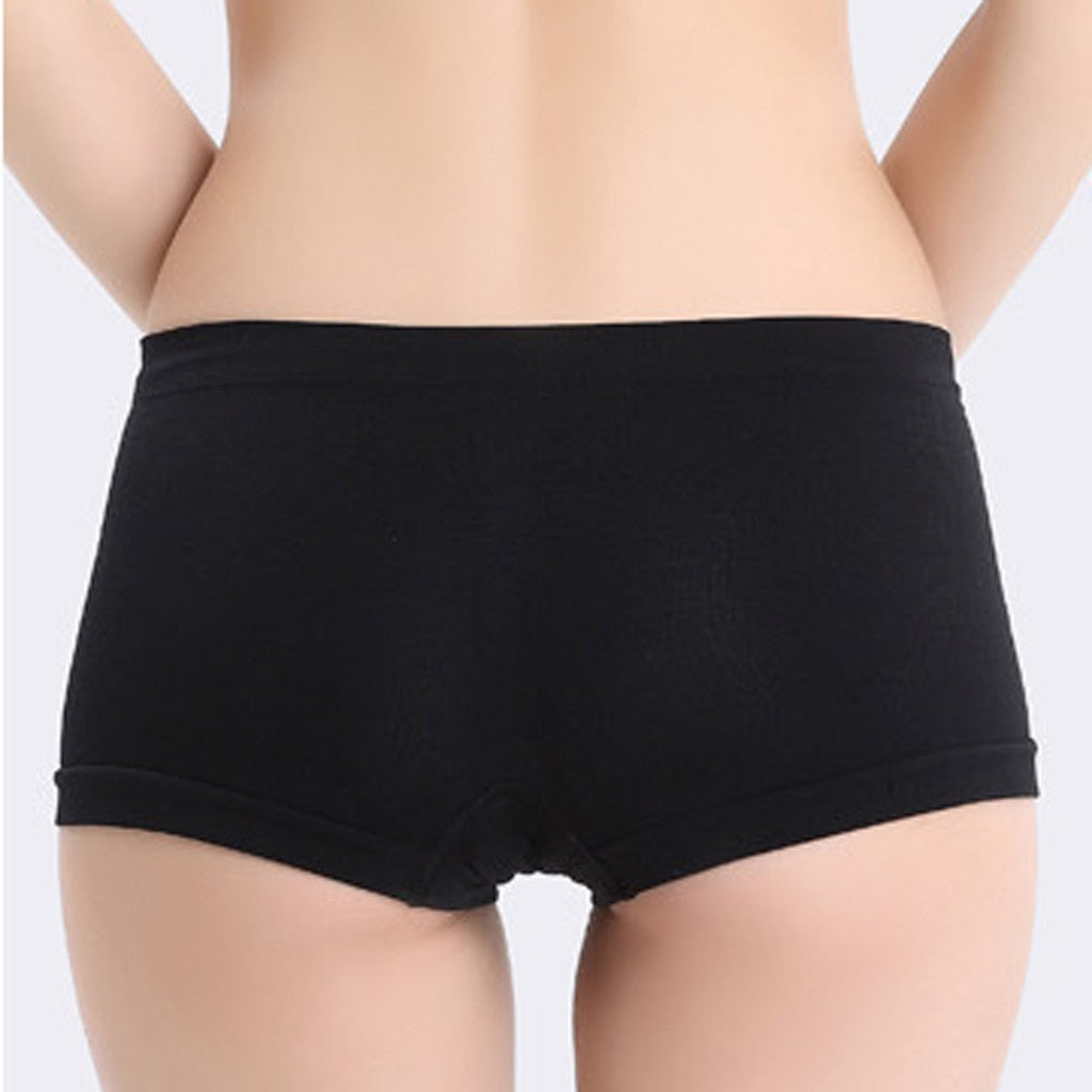 Women's Stretchable shorts Panty || Seamless || Multi-colors (Pack of 3)
