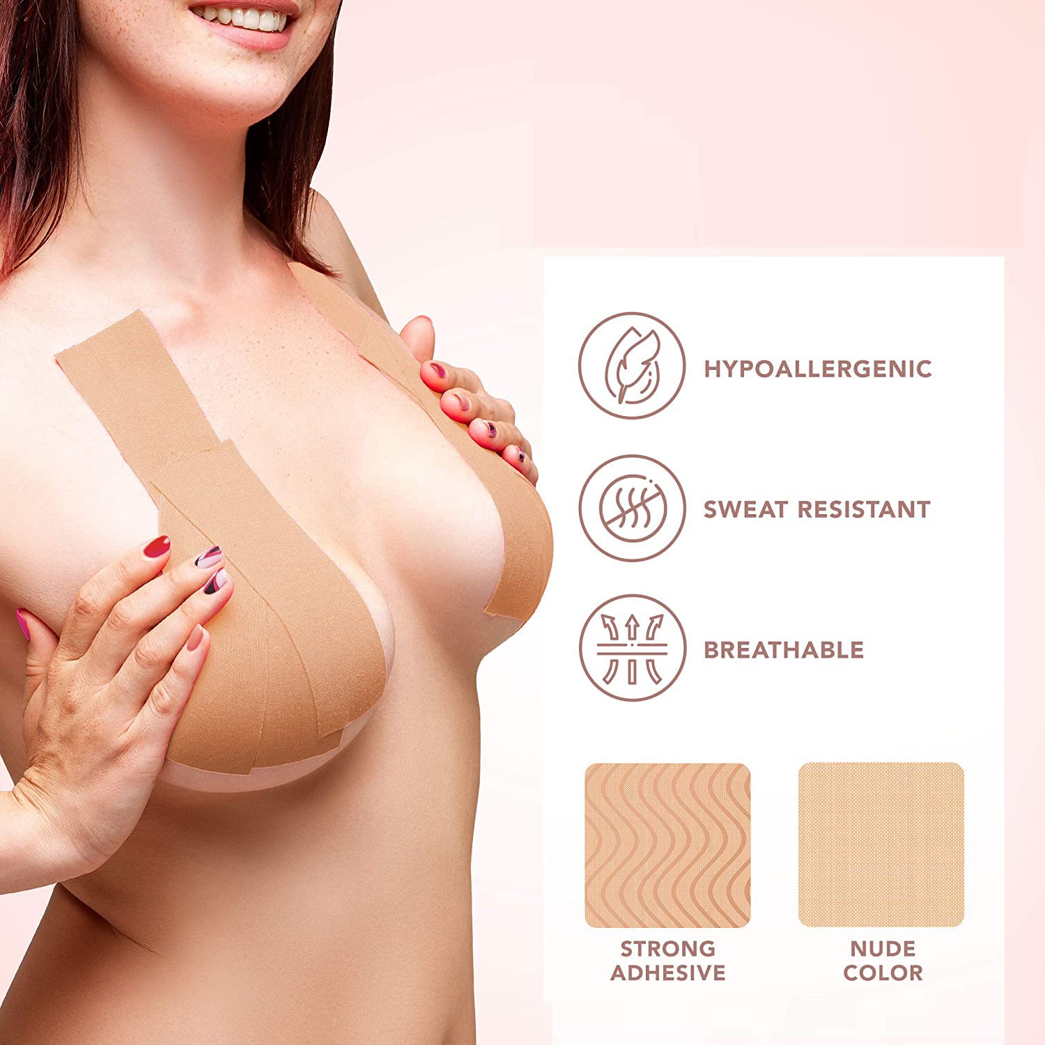 Boob Tape + Nipple Pasties + Fashion Tape