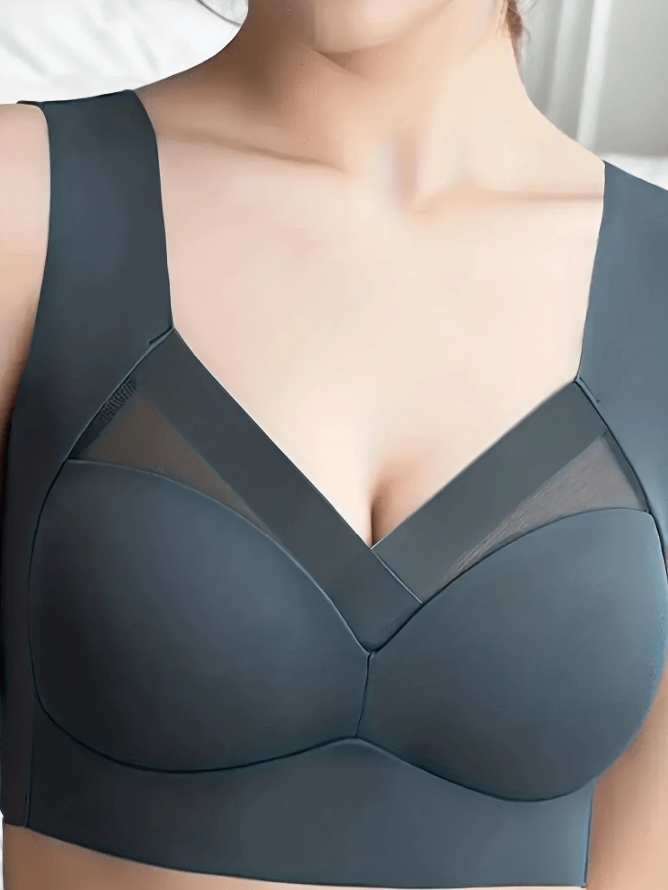YouthBae Lady Bra Push Up Seamless Thin Wire Bras for Daily Wear Clothes