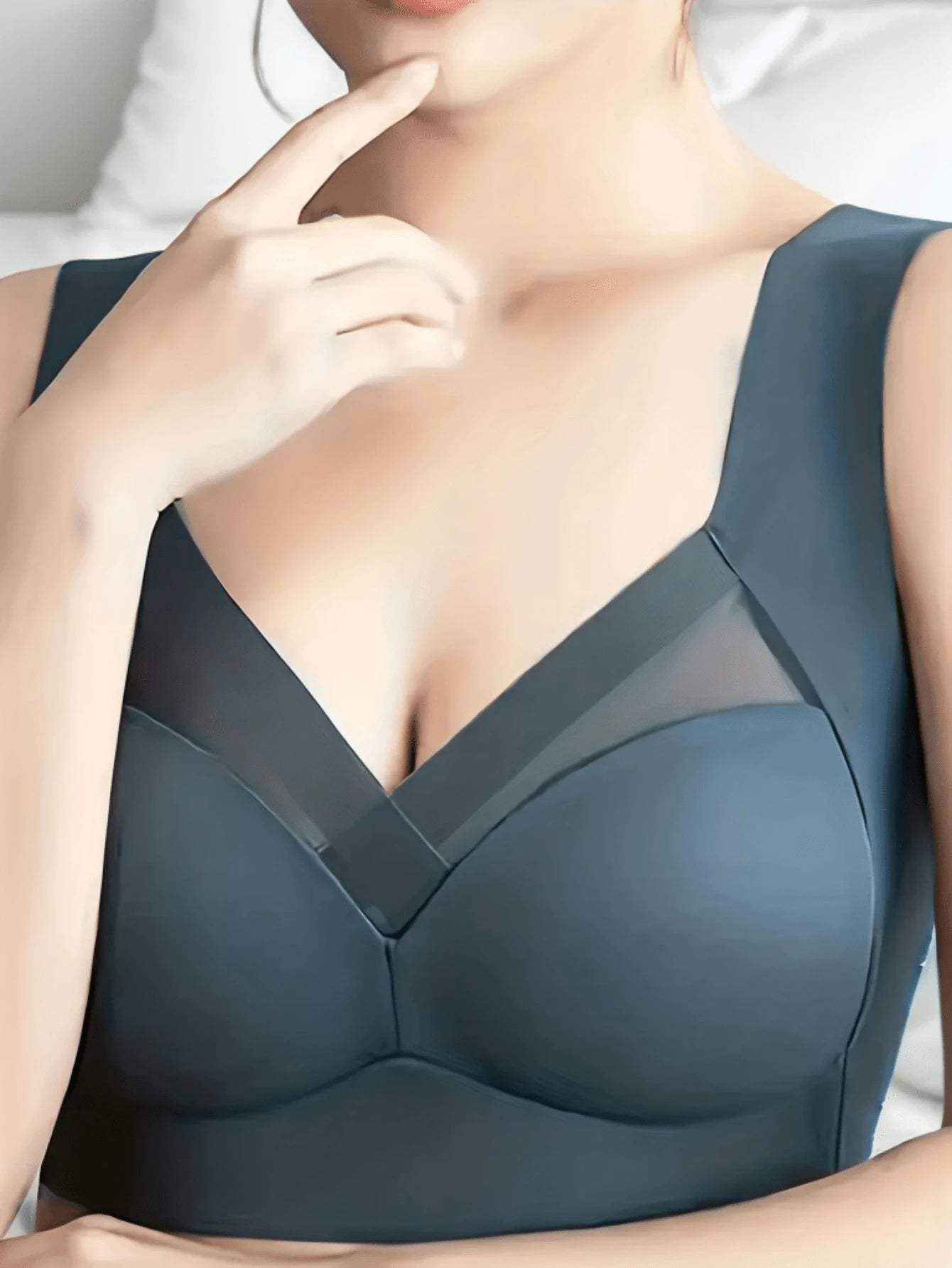 YouthBae Lady Bra Push Up Seamless Thin Wire Bras for Daily Wear Clothes
