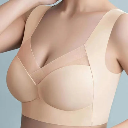 YouthBae Lady Bra Push Up Seamless Thin Wire Bras for Daily Wear Clothes