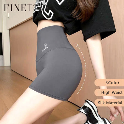 Youthbae's Women Workout High Waist Yoga Shorts