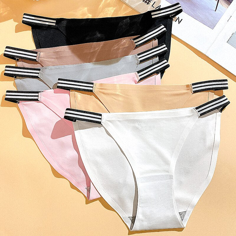 Striped Waistband Underwear(Pack of 3)