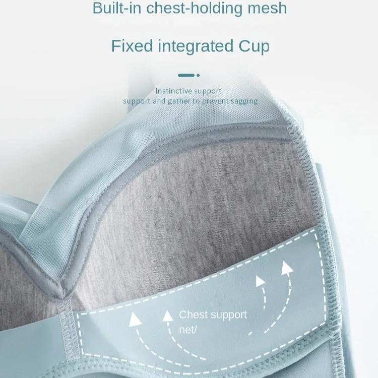 YouthBae Lady Bra Push Up Seamless Thin Wire Bras for Daily Wear Clothes