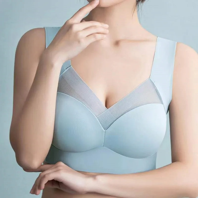 YouthBae Lady Bra Push Up Seamless Thin Wire Bras for Daily Wear Clothes