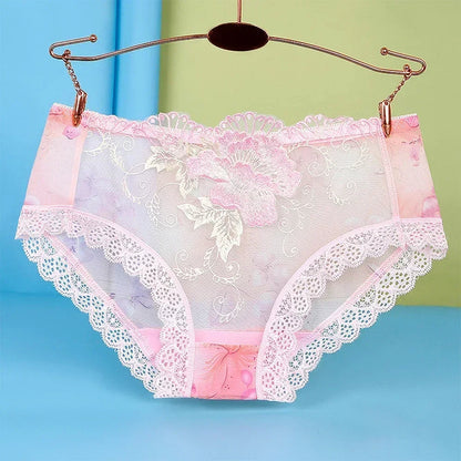 Lace flower Embroidered Seamless Panties 🌸