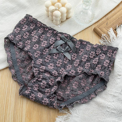 Premium Bow floral panties packs