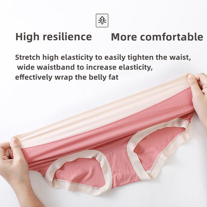 Women's high-waisted high-elastic cotton underwear anti-bacterial