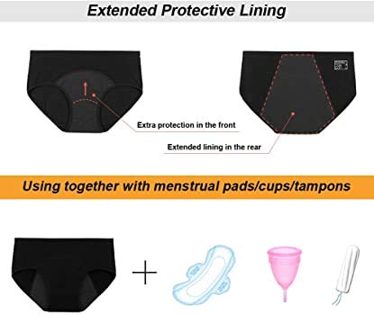 YouthBae's Stain Free Period Panties (Pack of 3)