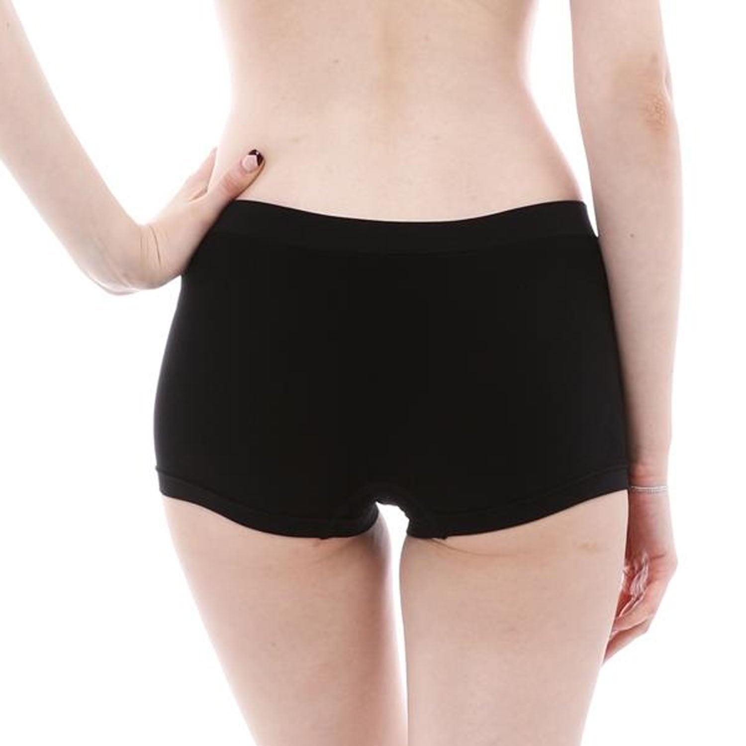 Women's Stretchable shorts Panty || Seamless || Multi-colors (Pack of 3)