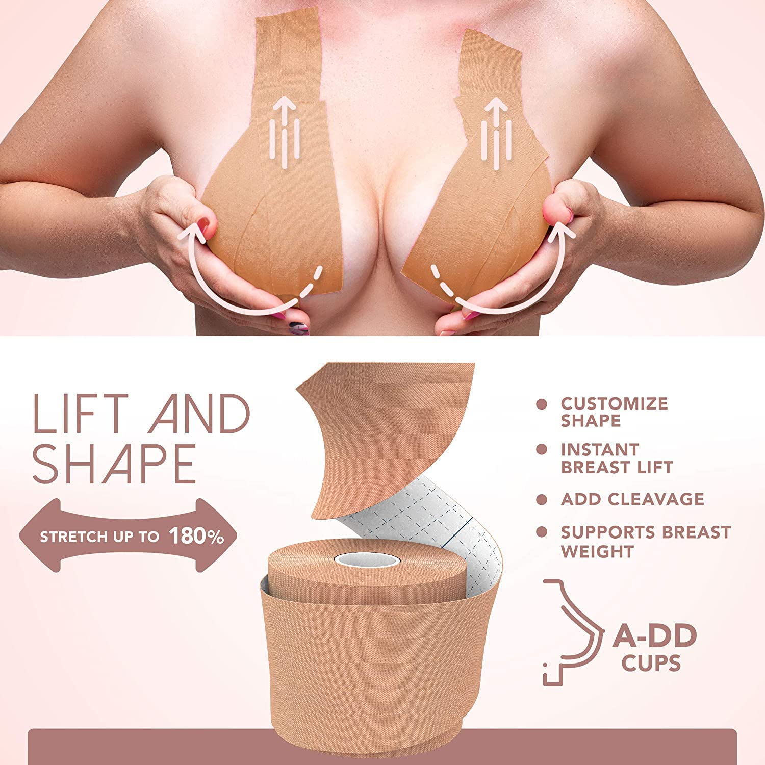 Boob Tape + Nipple Pasties + Fashion Tape