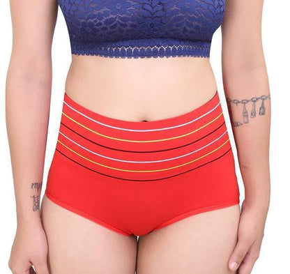 YouthBae high waist line panty || Multi-colour