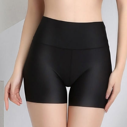 Women Safety Shorts Pants Seamless Thin Ice Silk High Waist Panties Seamless(Pack of 2)